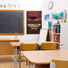 Ezposterprints - Triceratops | World of Dinosaurs Posters - 24x36 ambiance display photo sample