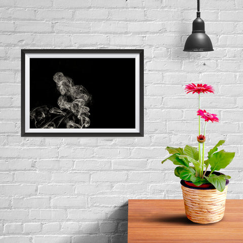 Ezposterprints - Abstract Smoke - 12x08 ambiance display photo sample