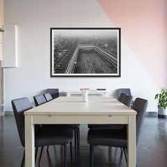Ezposterprints - Ancient City Square in Italy - 48x32 ambiance display photo sample