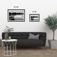 Ezposterprints - Boat In A Pond ambiance display photo sample
