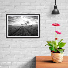 Ezposterprints - Crops And Windmills - 12x08 ambiance display photo sample