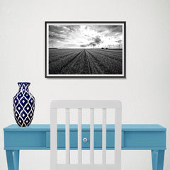 Ezposterprints - Crops And Windmills - 18x12 ambiance display photo sample