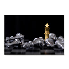 Ezposterprints - Gold King Of Chess