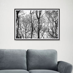 Ezposterprints - Leafless Trees - 24x16 ambiance display photo sample