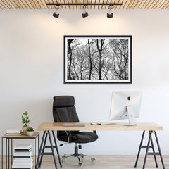 Ezposterprints - Leafless Trees - 36x24 ambiance display photo sample