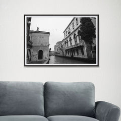 Ezposterprints - Old City With Channels - 24x16 ambiance display photo sample