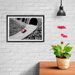 Ezposterprints - Red Miniature Car - 12x08 ambiance display photo sample