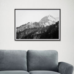 Ezposterprints - Snowy Mountain - 24x16 ambiance display photo sample