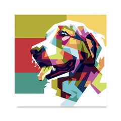 Ezposterprints - The Dog - Cubism -  ambiance display photo sample