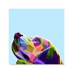 Ezposterprints - The Dog 2 - Cubism -  ambiance display photo sample