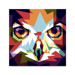 Ezposterprints - The Owl - Cubism -  ambiance display photo sample