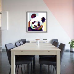 Ezposterprints - The Panda - Cubism - 32x32 ambiance display photo sample