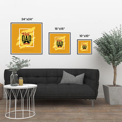 Ezposterprints - Best Dad Ever | Father's Day Posters ambiance display photo sample