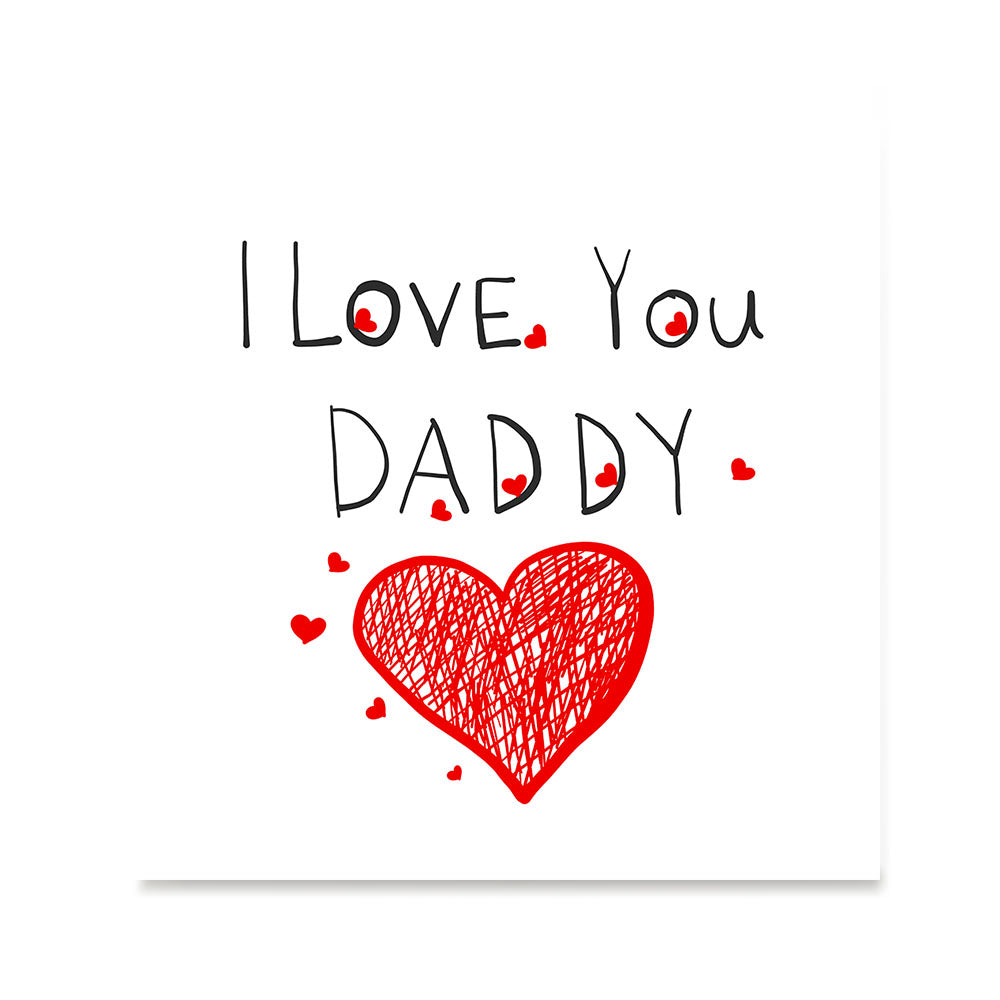 I Love You Dad, Father's Day Posters – EzPosterPrints