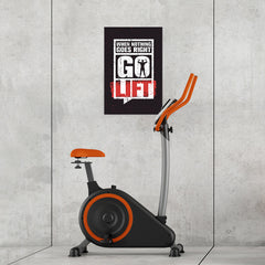 Ezposterprints - Go Lift | Gym Inspiration Motivation Quotes - 16x24 ambiance display photo sample