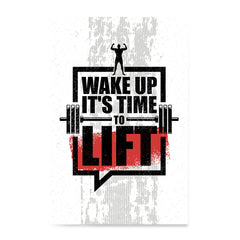 Ezposterprints - Wake Up | Gym Inspiration Motivation Quotes