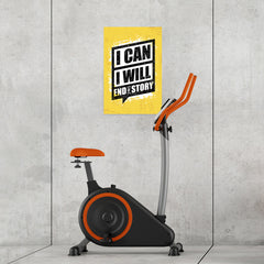 Ezposterprints - I Can | Gym Inspiration Motivation Quotes - 16x24 ambiance display photo sample