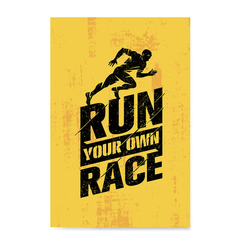 Ezposterprints - Race | Gym Inspiration Motivation Quotes