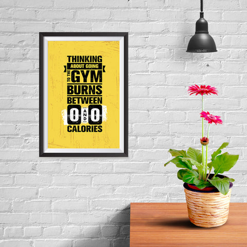 Ezposterprints - Going To Gym | Gym Inspiration Motivation Quotes - 08x12 ambiance display photo sample