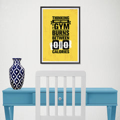 Ezposterprints - Going To Gym | Gym Inspiration Motivation Quotes - 12x18 ambiance display photo sample