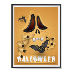 Ezposterprints - Not So Scary Movie Halloween Poster ambiance display photo sample