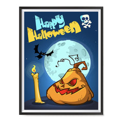 Ezposterprints - Jabba the Pumpkin Halloween Poster ambiance display photo sample
