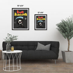 Ezposterprints - The Cute Reaper Halloween Poster ambiance display photo sample