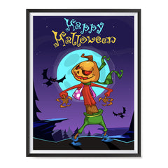 Ezposterprints - The Pumpkin Gone Crazy 2 Halloween Poster ambiance display photo sample