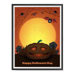 Ezposterprints - The Pumpkin 2 Halloween Poster ambiance display photo sample