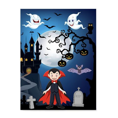Ezposterprints - Young Dracula Halloween Poster
