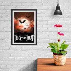 Ezposterprints - Moonligth - Red Halloween Poster - 08x12 ambiance display photo sample