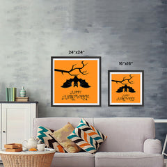 Ezposterprints - Big Bat Halloween Poster ambiance display photo sample