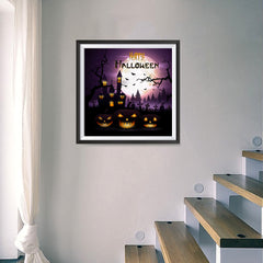 Ezposterprints - Dark Night Halloween Poster - 16x16 ambiance display photo sample