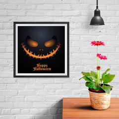Ezposterprints - Pumpkin Face Halloween Poster - 10x10 ambiance display photo sample