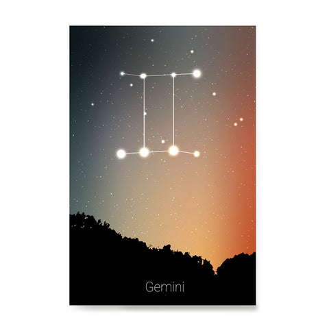 Ezposterprints - Horoscope Posters: Gemini