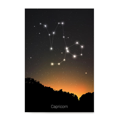 Ezposterprints - Horoscope Posters: Capricorn
