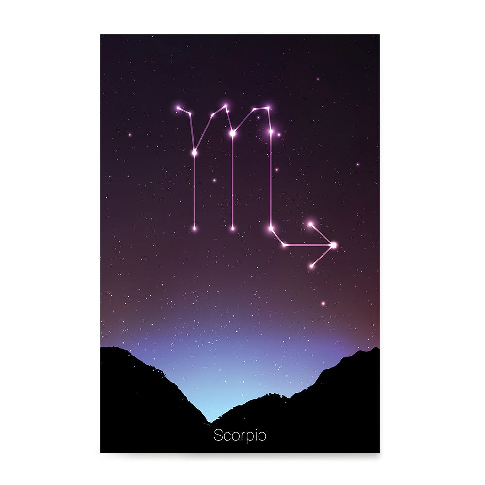 Ezposterprints - Horoscope Posters: Scorpio