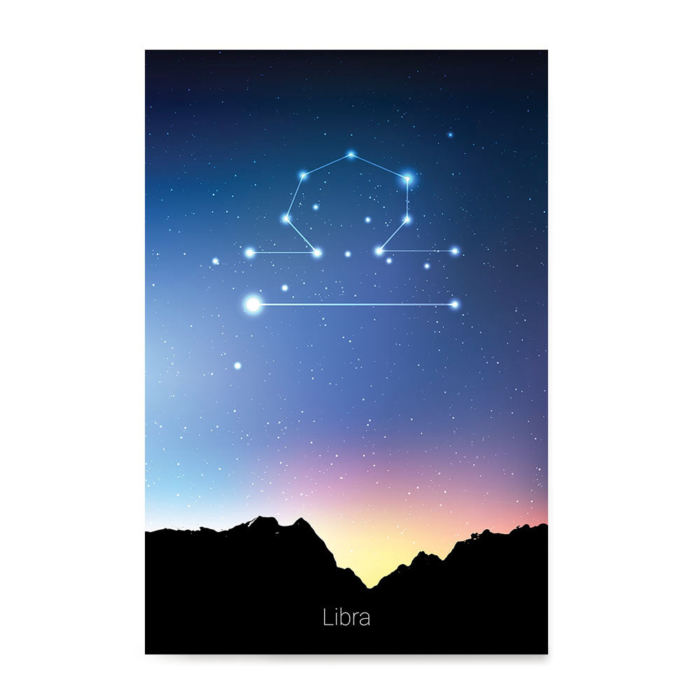 Ezposterprints - Horoscope Posters: Libra