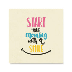 Ezposterprints - Start Your Morning With A Smile