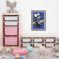 Ezposterprints - Little But Loud | The Cute Little Monsters Posters - 16x24 ambiance display photo sample