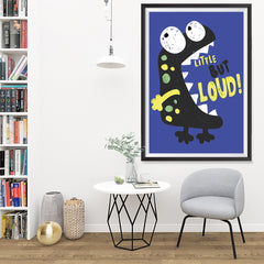 Ezposterprints - Little But Loud | The Cute Little Monsters Posters - 32x48 ambiance display photo sample