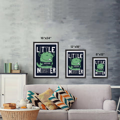 Ezposterprints - Little Awesome Monster | The Cute Little Monsters Posters ambiance display photo sample