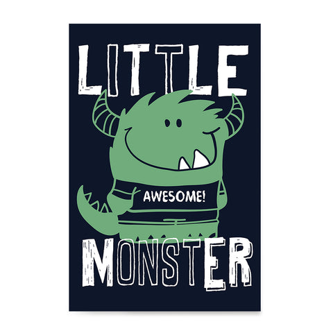 Ezposterprints - Little Awesome Monster | The Cute Little Monsters Posters