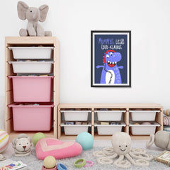 Ezposterprints - Mummys Little Loud-asaurus | The Cute Little Monsters Posters - 16x24 ambiance display photo sample