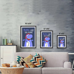 Ezposterprints - Mummys Little Loud-asaurus | The Cute Little Monsters Posters ambiance display photo sample