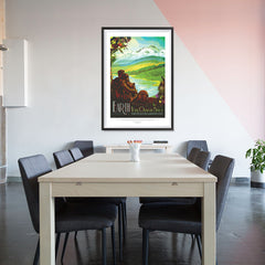 Ezposterprints - Earth - Your Oasis In Space Where The Air Is Free and Breathing Is Easy - 32x48 ambiance display photo sample
