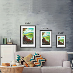 Ezposterprints - Earth - Your Oasis In Space Where The Air Is Free and Breathing Is Easy ambiance display photo sample