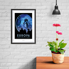 Ezposterprints - Europa - Discover Life Under The Ice - 08x12 ambiance display photo sample