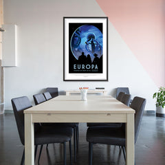 Ezposterprints - Europa - Discover Life Under The Ice - 32x48 ambiance display photo sample