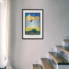 Ezposterprints - HD 40307 G - Experience The Gravity of a Super Earth - 16x24 ambiance display photo sample